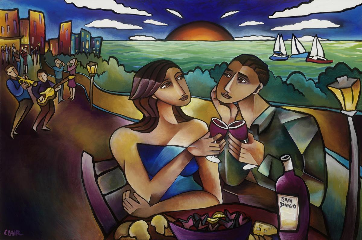 3 Mini Giclees â¤ï¸ San Diego Holiday pack!! picture