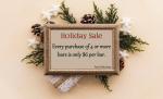 Holiday Sale