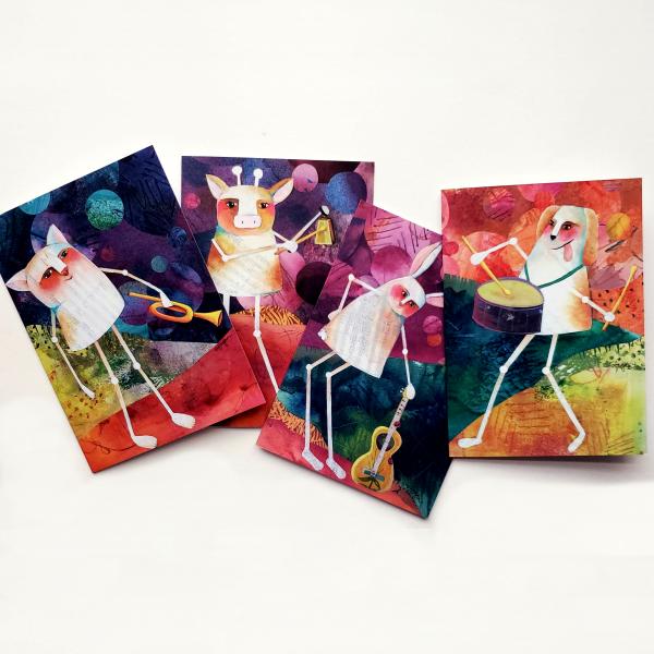 Blank Greeting Card Set - The Music Inside Us picture