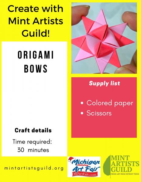 Oragami Bow picture