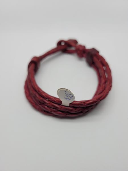 Red Leather Bracelet picture