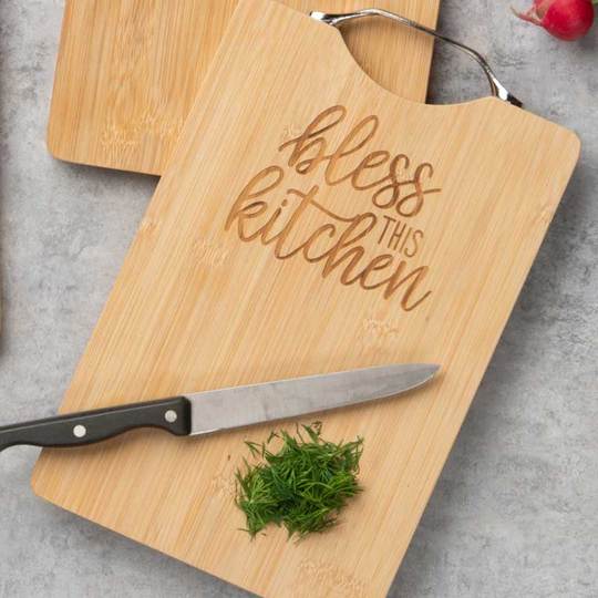 Bless this Kitchen Cutting Board picture