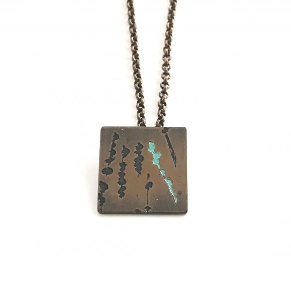 Etched Copper Necklace picture
