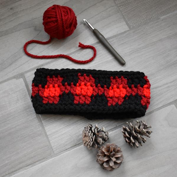 Buffalo Plaid Headband picture