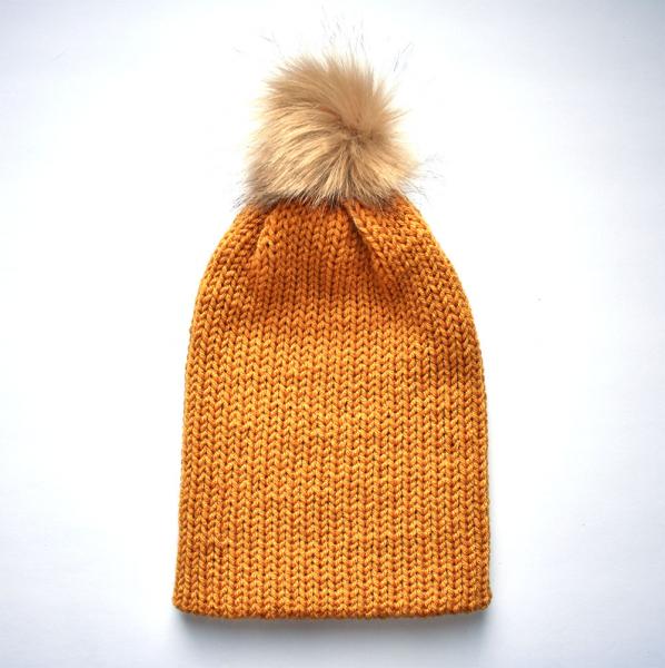 Mustard Beanie