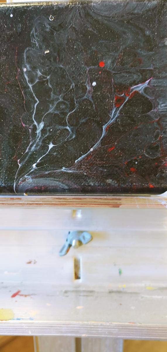 4x4 acrylic painting picture