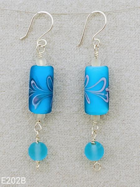 Glass on Sterling Silver