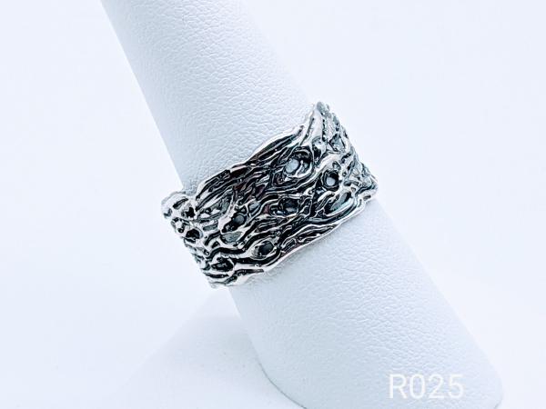 Cast Sterling Silver size 8 1/2