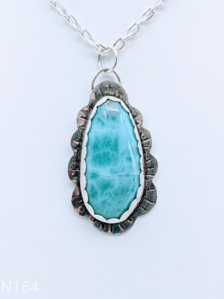 Larimar in Sterling Silver