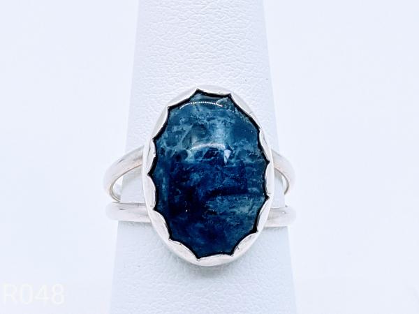 Sodalite in Sterling Silver size 8