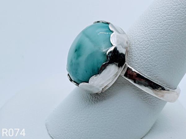 Larimar in Sterling Silver size 9