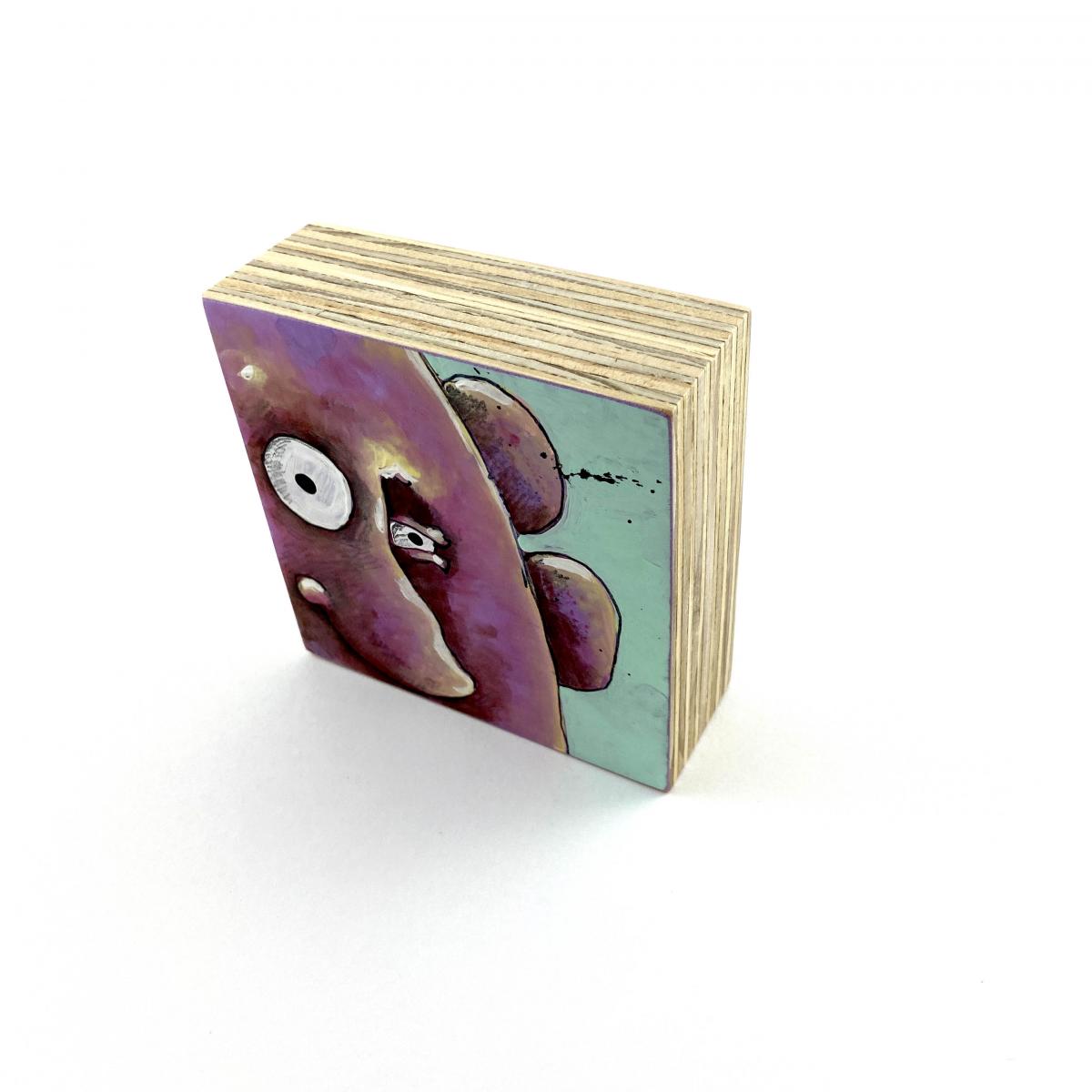 TH025 Original 4x4" Painting picture