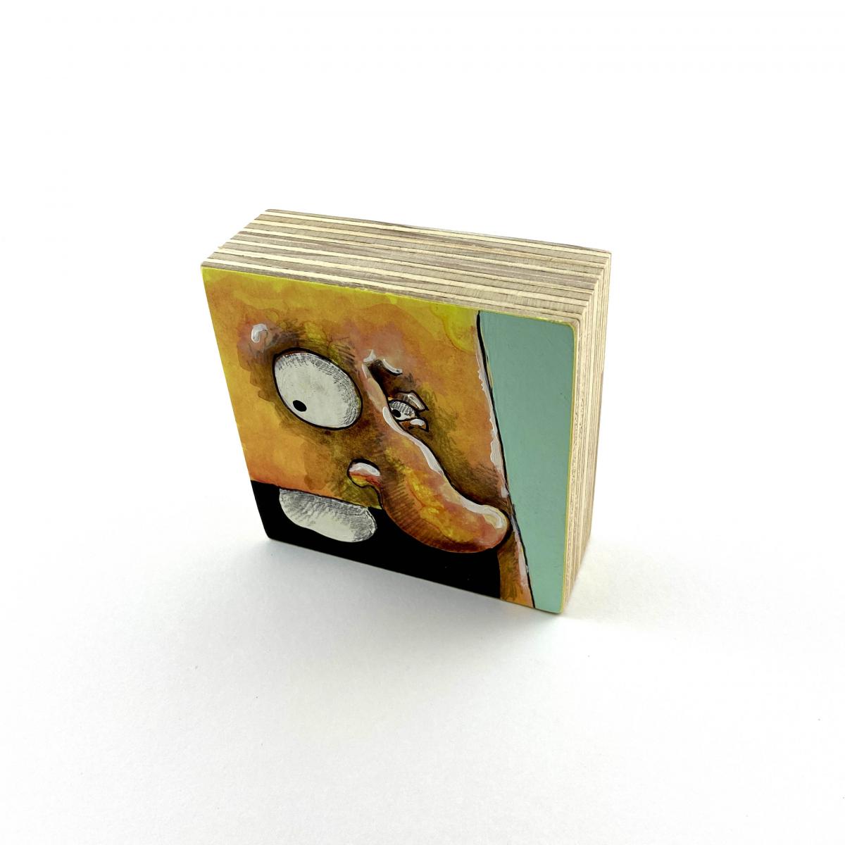 TH016 Original 4x4" Painting picture