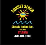Sunset Slush ATL Premium Italian ice