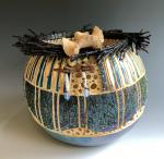 Modios Vessel with Pine Needles