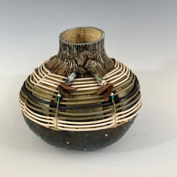 Olor Vessel with Cypress Pod