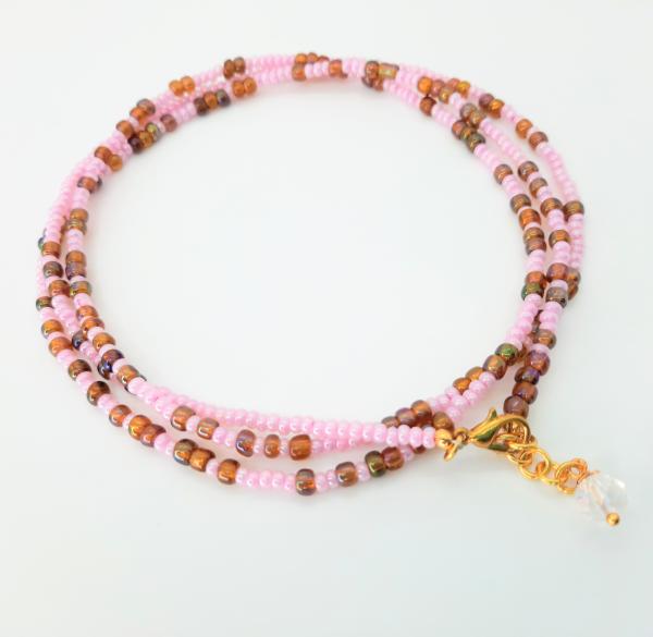 Blush Amber Waist Beads picture