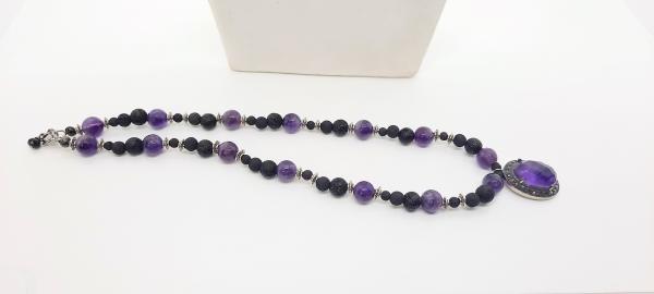 Royal Purple Lava Necklace picture