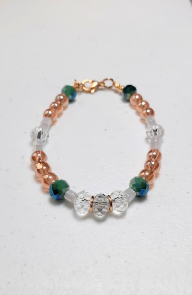 Golden Ocean Pearls Necklace and Bracelet Set picture