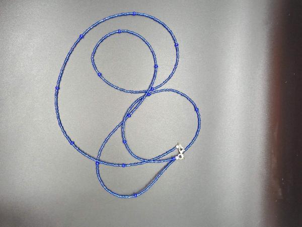 Royal Blue Waist Beads picture