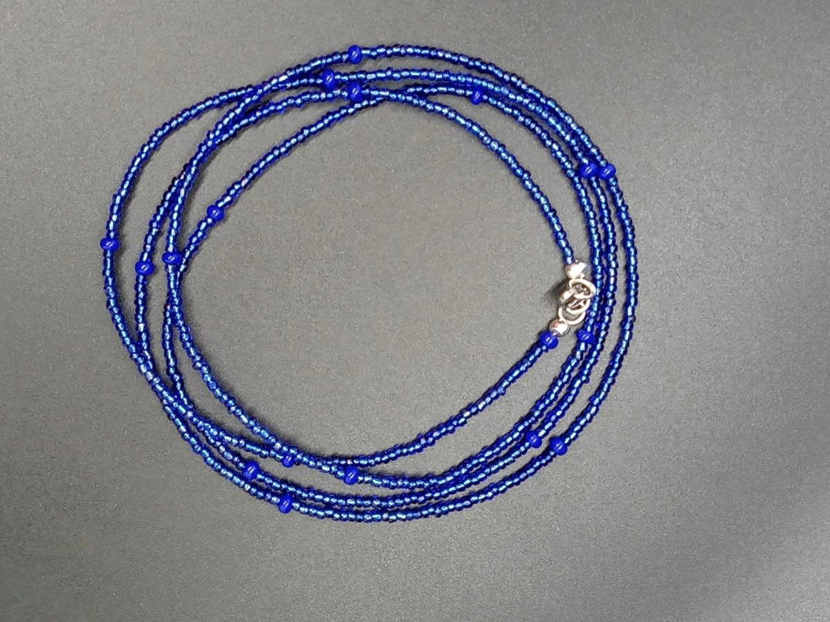 Royal Blue Waist Beads picture