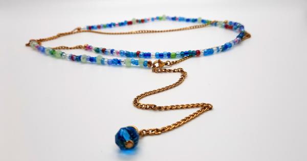 Brassy Ocean Waist Beads picture