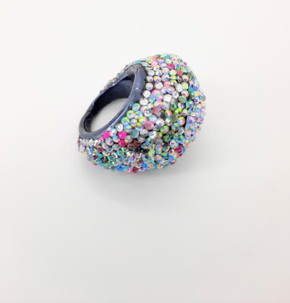 The Kaleidoscope Pave' Ring picture