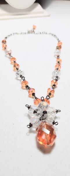 Flaming Crystal Necklace