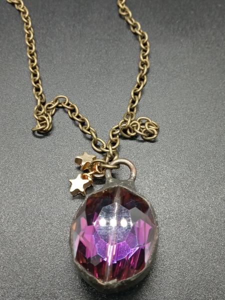 Purple Kisses Necklace