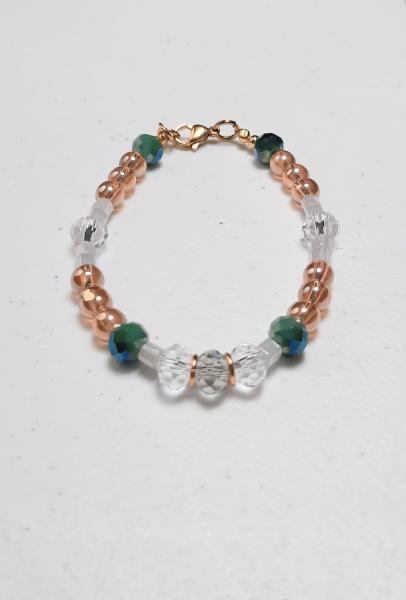 Golden Ocean Pearls Necklace and Bracelet Set picture