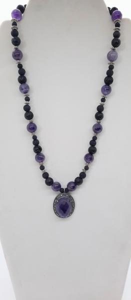 Royal Purple Lava Necklace picture