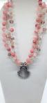 Mermaid Pink Goddess Necklace