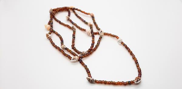 Amber Shells Rope Necklace picture