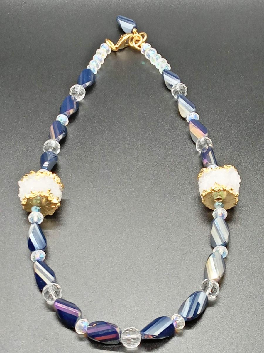 Druzy Quartz Necklace picture