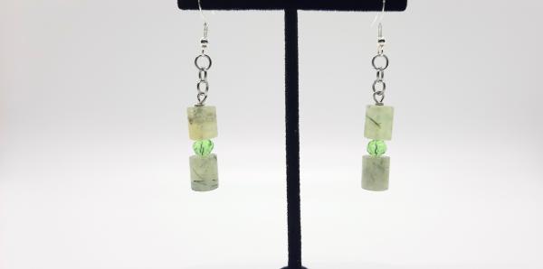 Prehnite Earrings