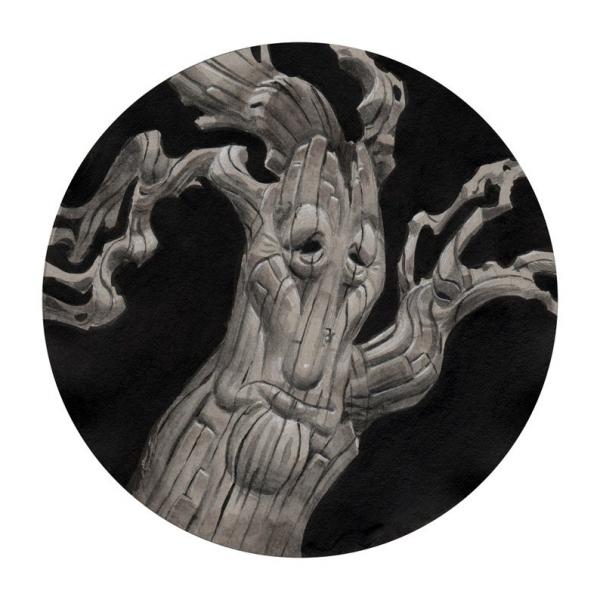 Tree Sage: An Uncanny Forest Ent Painting picture