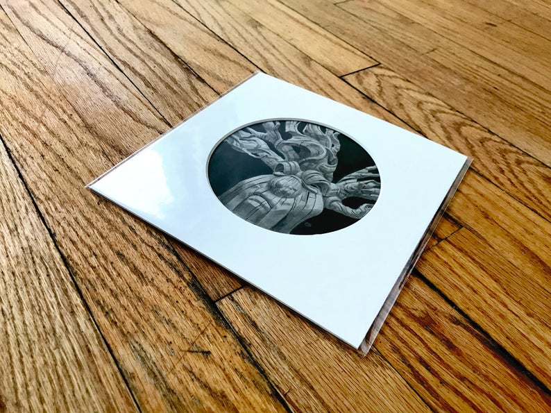 Old Sap: An Uncanny Forest Ent Painting picture