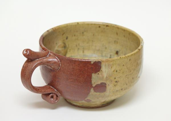 Soup Mug in Mat and Shino Glaze picture