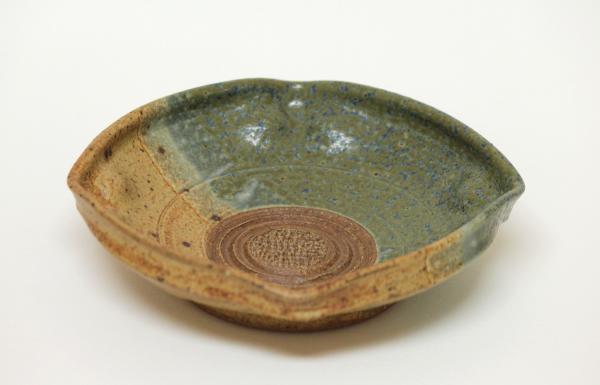 Garlic Grater in Mat/ Blue Ash Glaze picture