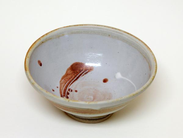 Small Bowl in Mat/ Shino Glaze