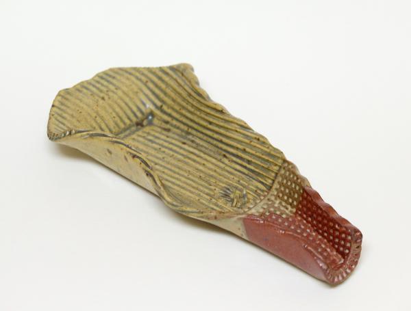 Spoon Rest in Mat/ Shino Glaze picture