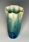 Wavy-lip vase