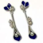 FLUTE DANGLE EARRINGS