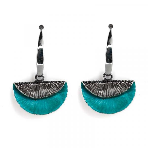 LARGE EMERGING EARRINGS