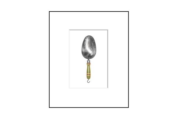 Green Handle 4 Tablespoon Scoop picture