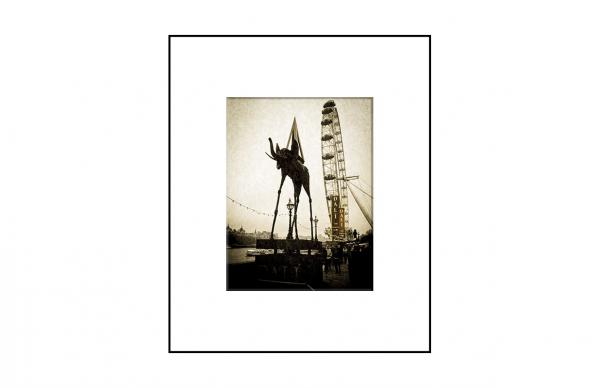 London Eye and Dali picture