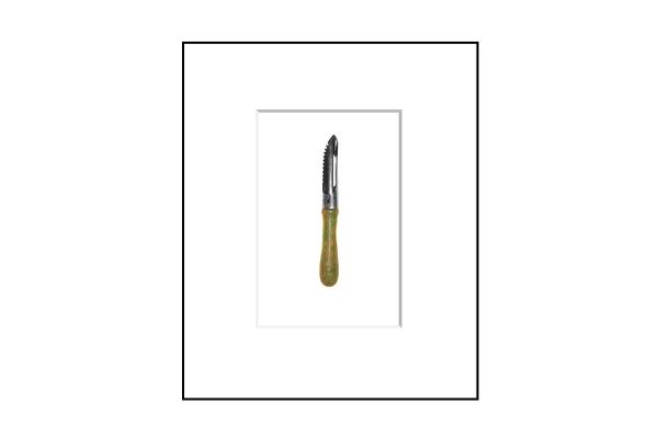 Green Handle Peeler/Corer