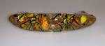 Falling Leaves Glass Barrette