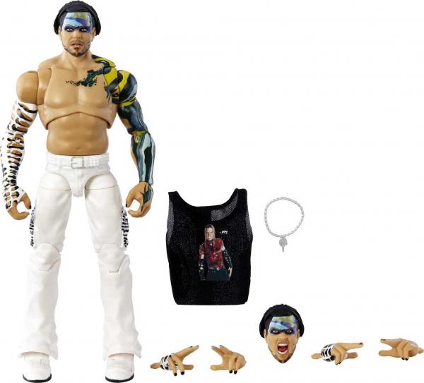 WWE Ultimate Edition Jeff Hardy Action Figure with Interchangeable Head, Swappable Hands & Entrance Gear picture