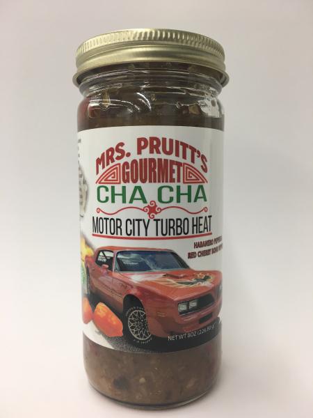 Mrs. Pruitt's Gourmet CHA CHA Turbo Heat 8 oz.